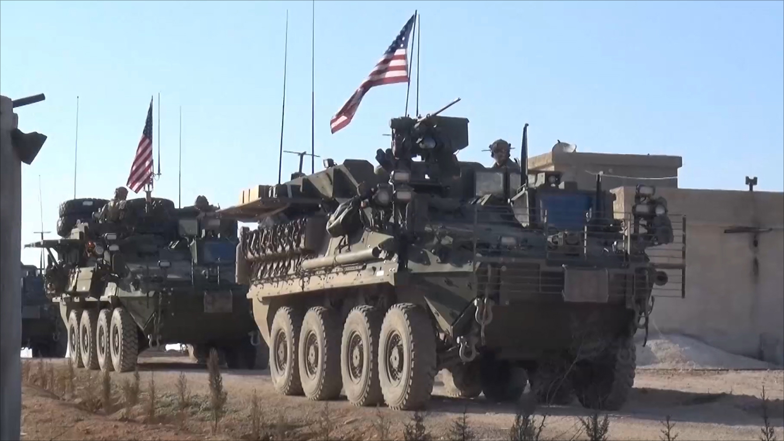 ‪قوات أميركية متمركزة بمناطق سيطرة الأكراد بشمال سوريا‬ (الجزيرة)