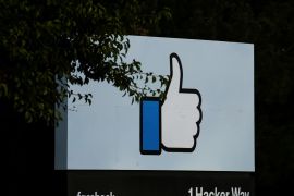 The entrance sign to Facebook headquarters is seen in Menlo Park, California, on Wednesday, October 10, 2018. REUTERS/Elijah Nouvelage