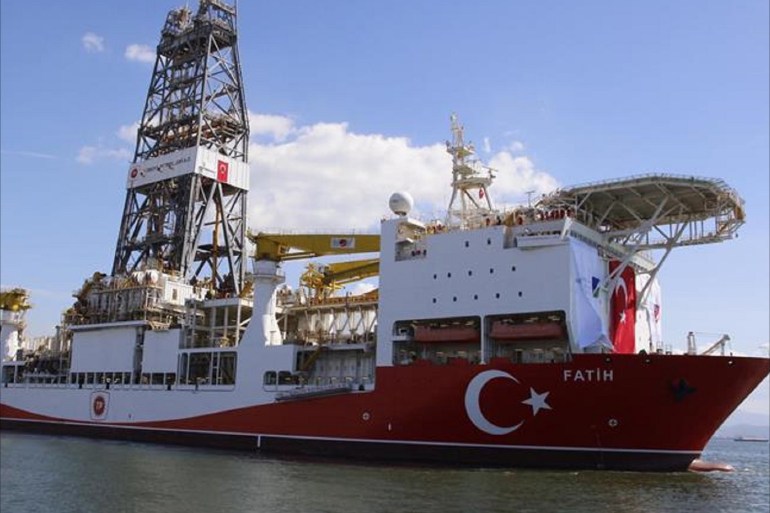 أوسل سفينة تركية محلية الصنع للتنقيب على النفط والغاز شرقي المتوسط - الأناضول
