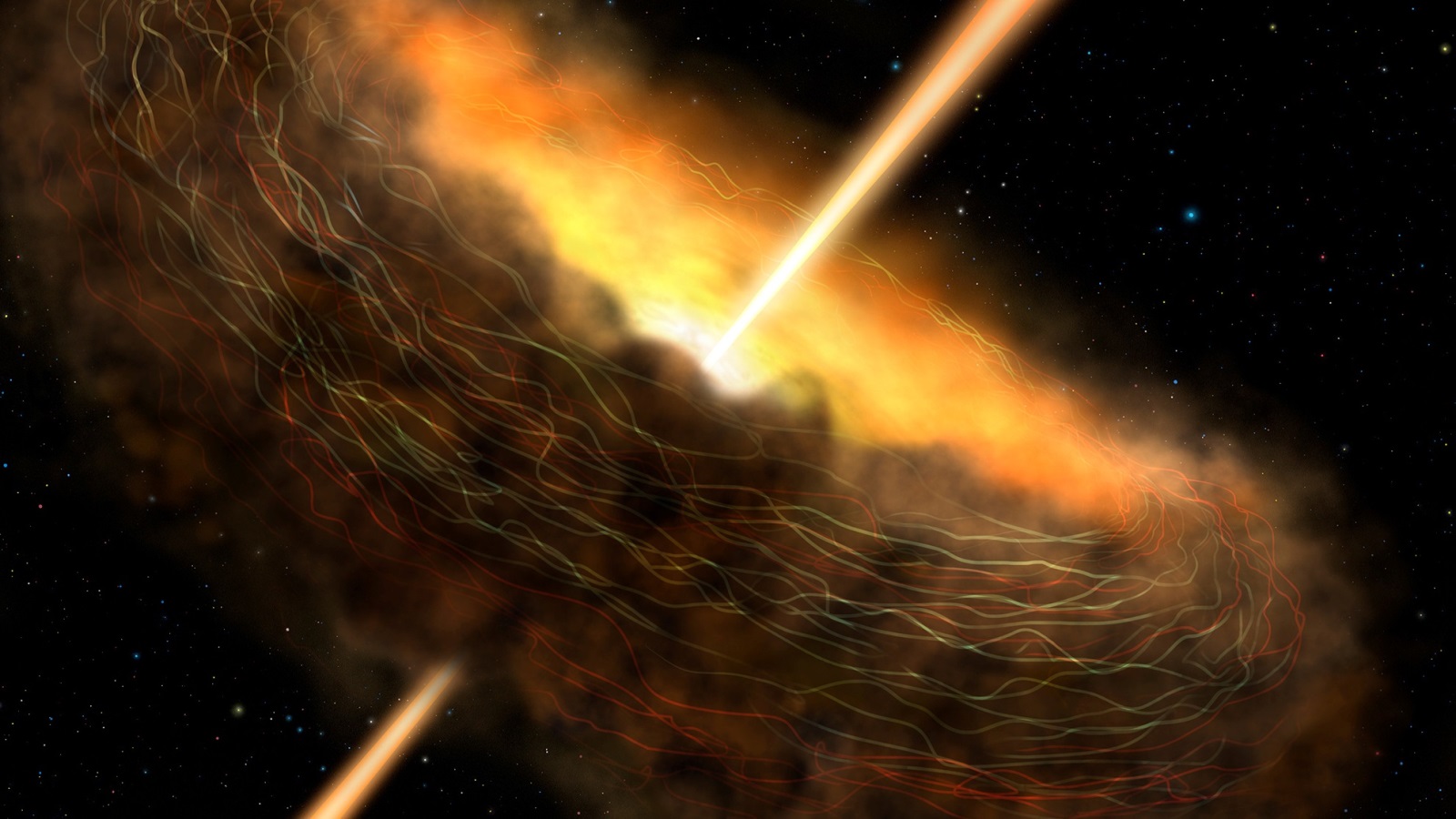 الثقوب السوداء تملك جاذبية هائلة لا يستطيع أي شيء النجاة منها حتى الضوء نفسه (رويترز)