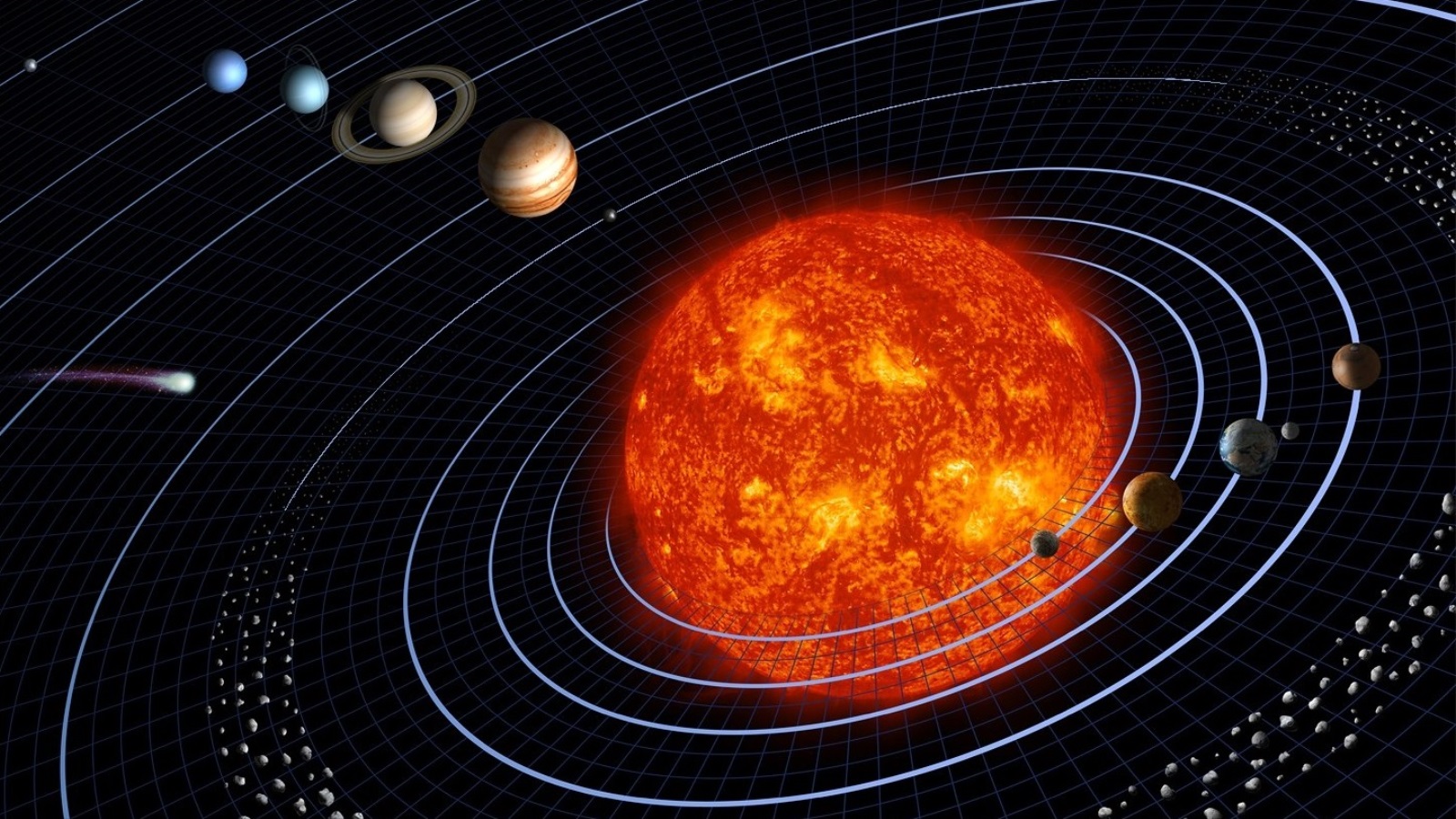 قد تسير الجاذبية جيدا على النطاق الأوسع على غرار النظام الشمسي إلا أنها تواجه مشكلة على مستوى ميكانيكا الكم (بيكسابي)