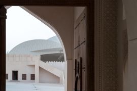 صورة لمتحف قطر الوطني، بعدسة إيوان بان