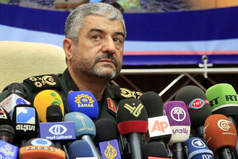 Iran's Revolutionary Guards Commander Mohammad Ali Jafari