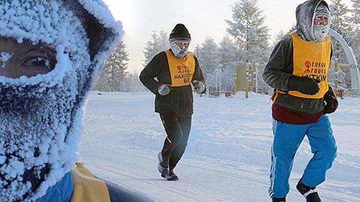 Ice-encrusted athletes compete in world's coldest race in Russia https://siberiantimes.com/other/others/news/coldest-race-in-the-world-is-run-at-52c-in-yakutia/
