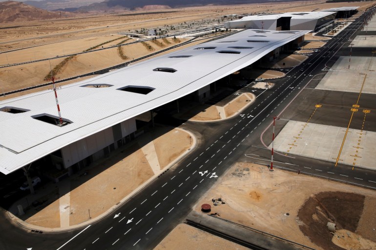 A general view of the new Ramon International Airport in Timna Valley, north to Eilat, Israel, June 13, 2018. Picture taken June 13, 2018. REUTERS/Amir Cohen