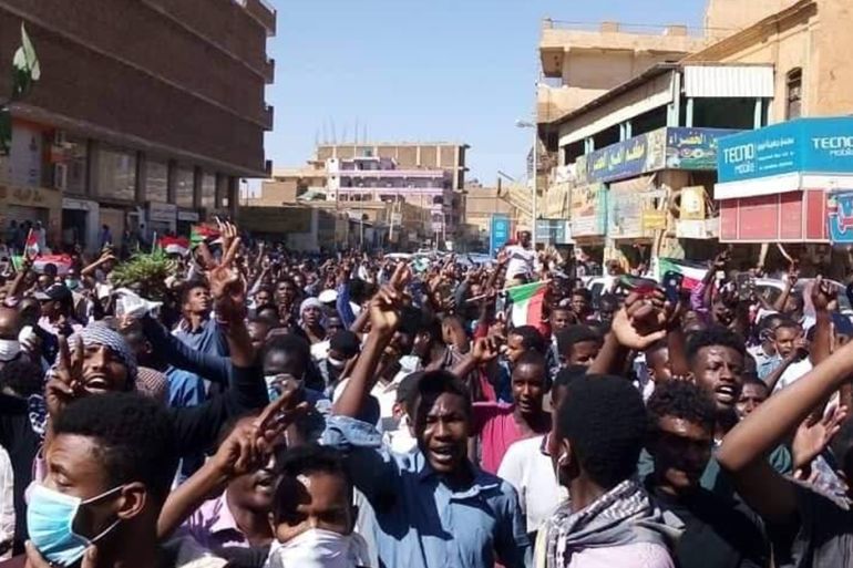 صور لاحتجاجات السودان