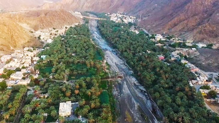 مدينة وادي بني هني "البصرة الصغيرة" بسلطنة عمان