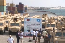 قطر تمنح الحكومة الصومالية 68 مدرعة عسكرية