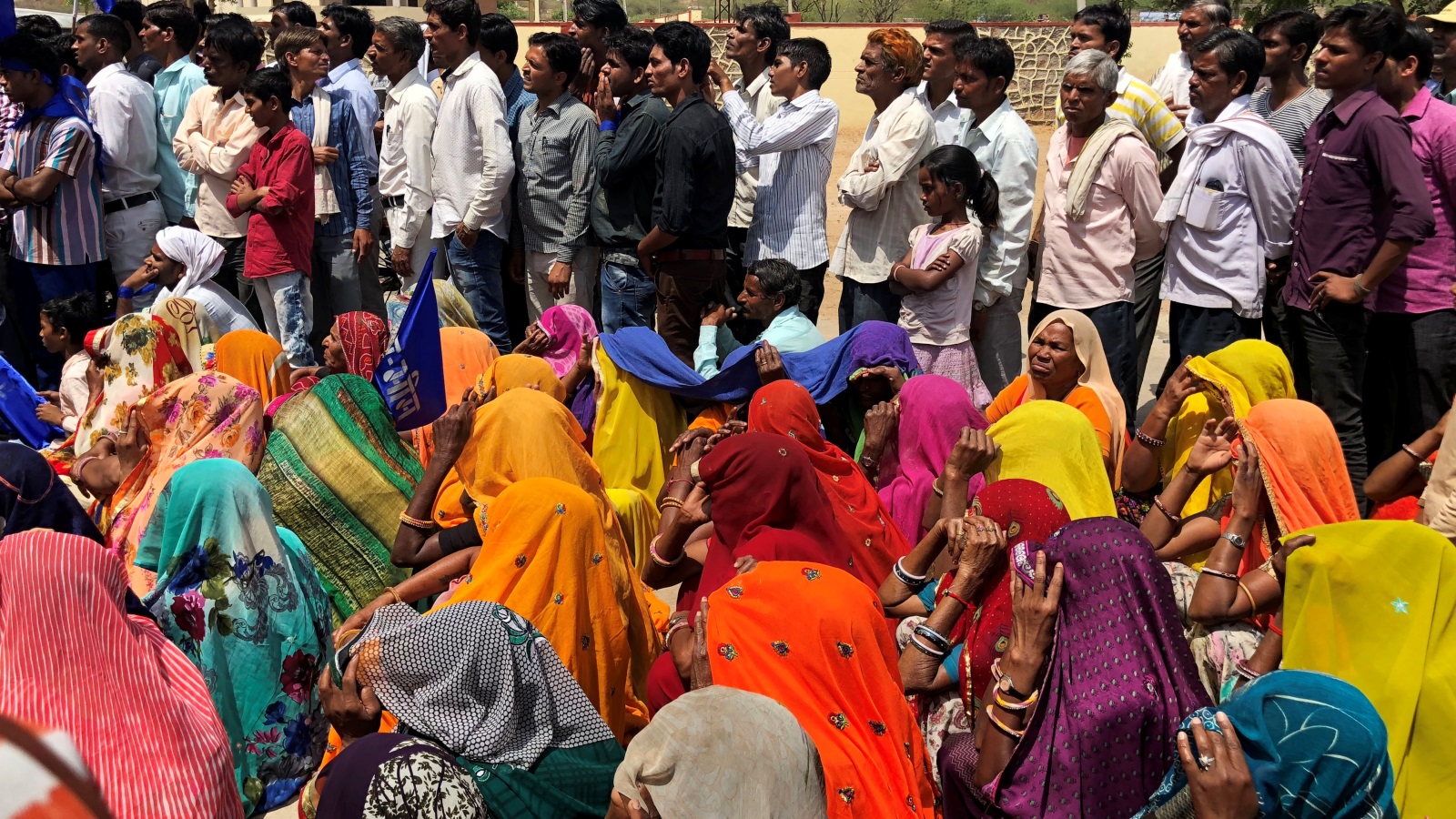 مظاهرة للداليت في ولاية راجستان شرقي الهند للمطالبة بحقوقهم (رويترز)