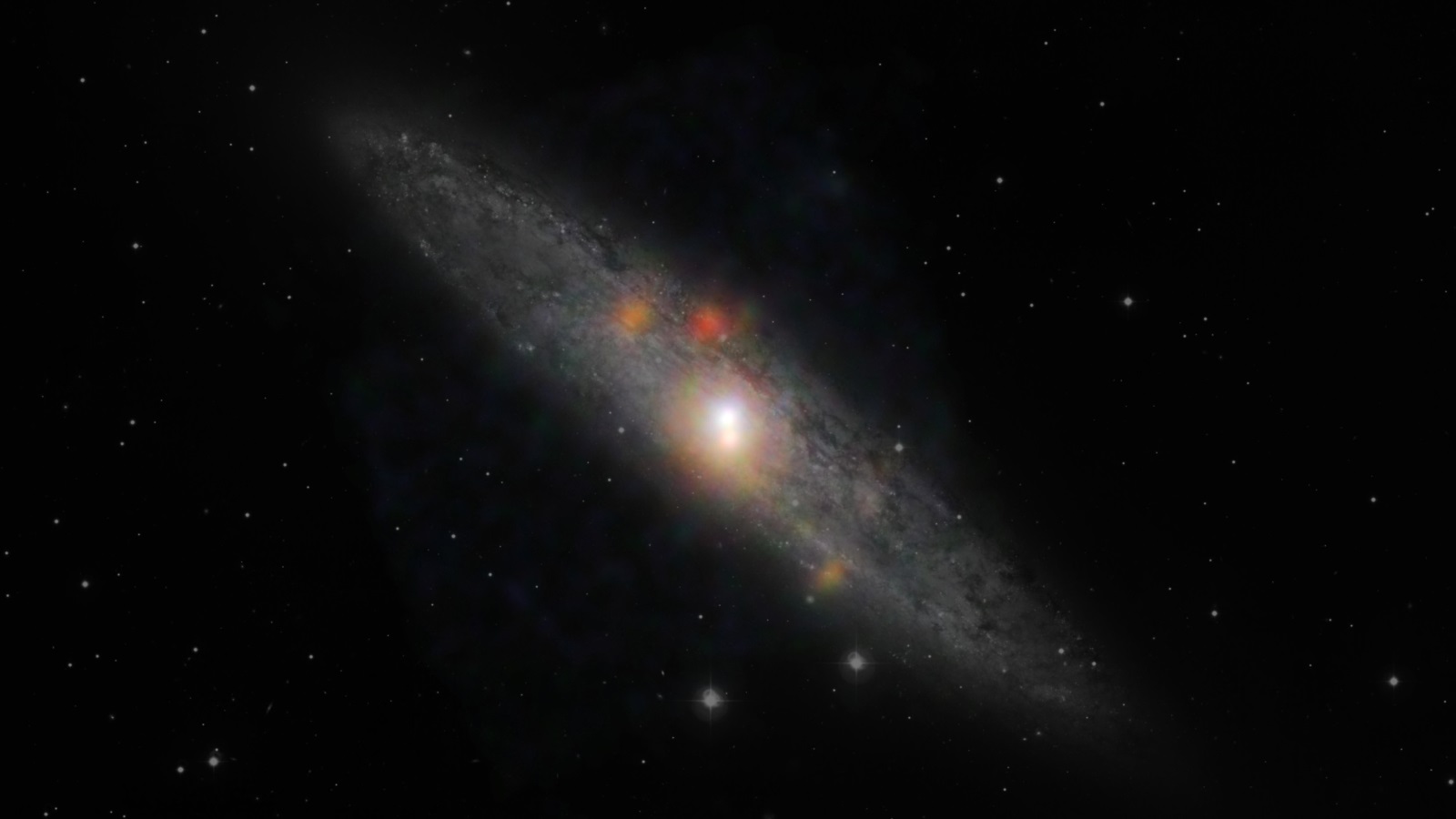 الثقوب السوداء توجد في مركز معظم المجرات (رويترز)