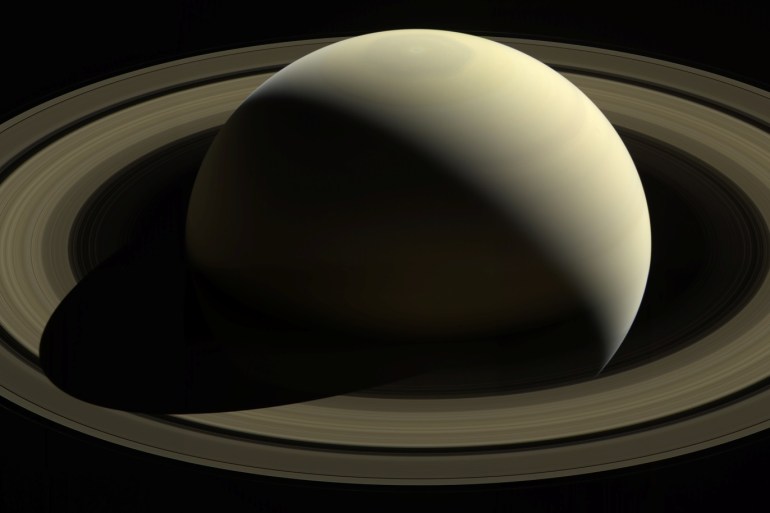One of the last looks at Saturn and its main rings as captured by Cassini. When the spacecraft arrived at Saturn in 2004, the planet's northern hemisphere, seen here at top, was in darkness in winter. Now at journey's end, the entire north pole is bathed in sunlight of summer. Images taken October 28, 2016 and released September 11, 2017. NASA/JPL-Caltech/Space Science Institute/Handout via REUTERS ATTENTION EDITORS - THIS IMAGE WAS PROVIDED BY A THIRD PARTY