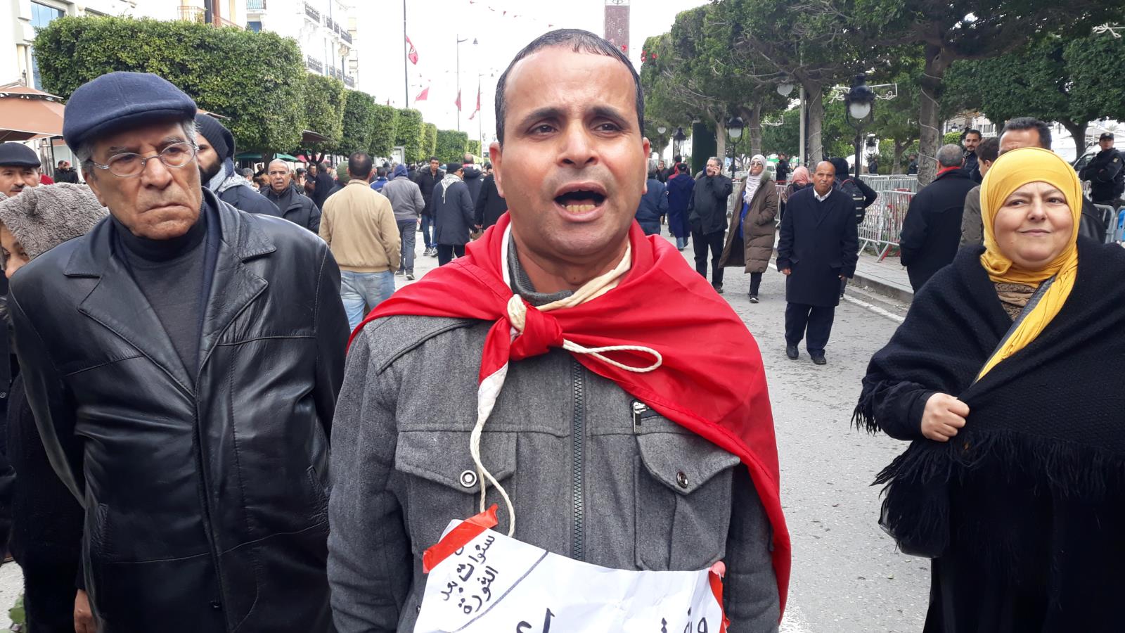 ‪كريم بالعربي: السياسيون أصبحوا يسوقون صورة سيئة عن تونس في الخارج‬ (الجزيرة)