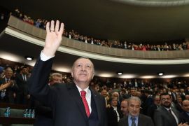 AK Party Group Meeting in Ankara- - ANKARA, TURKEY - FEBRUARY 5: (----EDITORIAL USE ONLY – MANDATORY CREDIT -