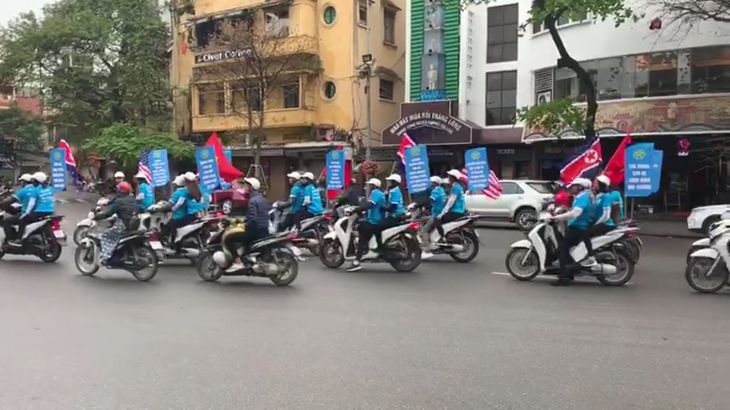 الدراجات النارية في العاصمة الفيتنامية هانوي