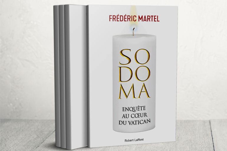 غلاف كتاب بعنوان sodoma للكاتب Frédéric MARTEL