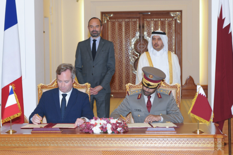 قطر وفرنسا توقعان اتفاقيات للتعاون الدفاعي والأمني (وكالة الأنباء القطرية)