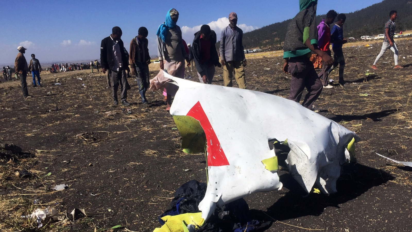 ‪حادث الطائرة الإثيوبية هو الثاني لهذا الطراز من بوينغ‬ (رويترز)