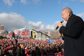 President of Turkey Recep Tayyip Erdogan- - ISTANBUL, TURKEY - MARCH 30: (----EDITORIAL USE ONLY – MANDATORY CREDIT -