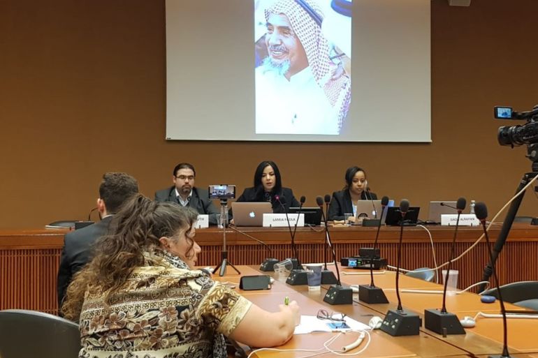 ندوة حول "حالة المدافعين عن حقوق الإنسان في الشرق الأوسط" بمجلس حقوق الإنسان في جنيف