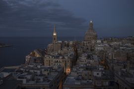 VALLETTA, MALTA - MARCH 09: A general view over the harbour and old town on March 09, 2018 in Valletta, Malta. Valletta, Malta's capital has been declared the 2018 European Capital of Culture. (Photo by Dan Kitwood/Getty Images)