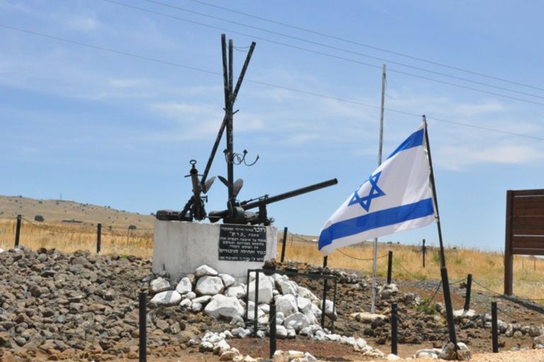 إسرائيل تتمسك بالجولان وتصر على الاعتراف بسيادتها على مرتفعات الجولان.