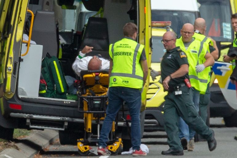Gunman kills at least six people at mosque in Christchurch