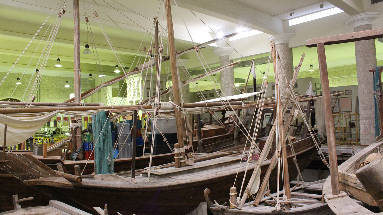 ‪مراكب صيد اللؤلؤ تؤرخ مرحلة مهمة من تاريخ قطر‬ (الجزيرة)