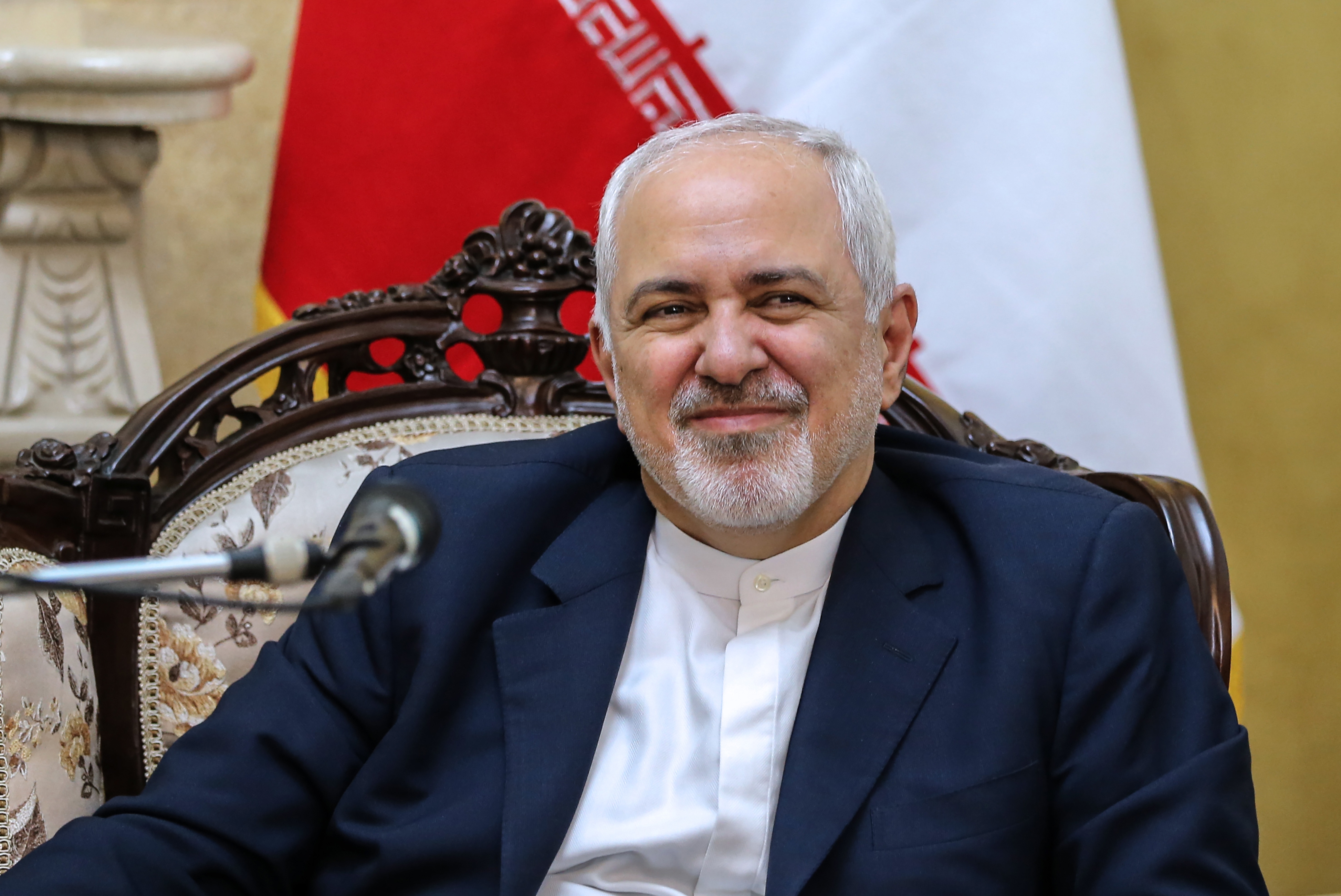 وزير الخارجية الإيراني محمد جواد ظريف  (وكالة الأنباء الأوروبية)