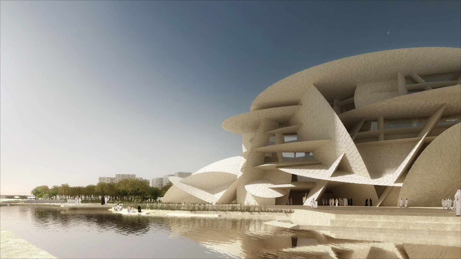 متحف قطر الوطني الجديد (مواقع التواصل)