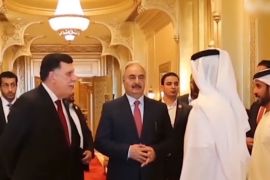 أحزاب ليبية ترفض اتفاق حفتر والسراج المعلن بأبو ظبي