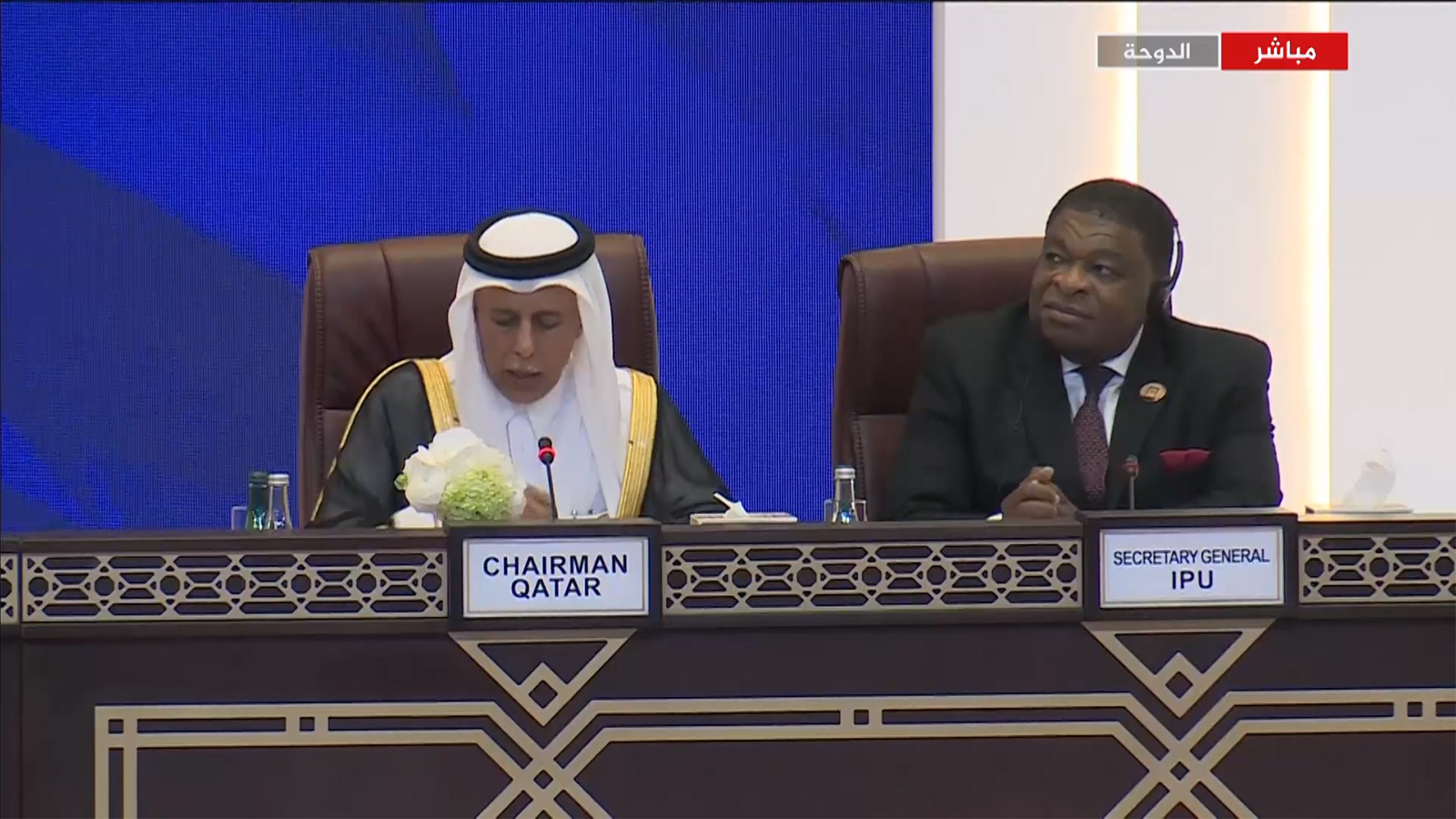 ‪آل محمود: افتراءات دول الحصار محاولة يائسة لاستغلال منبر الاتحاد البرلماني الدولي لتمرير أجندتها السياسية ضد قطر‬  (الجزيرة)