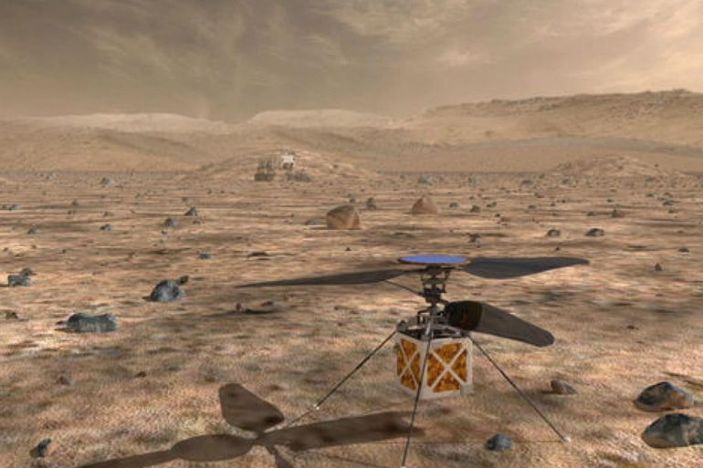 Said سعيد - المروحية تنطلق إلى المريخ في يوليو2020 لتصل في فبراير 2021 – المصدر ناسا - ناسا تستعد لإطلاق مروحية ذاتية لاستكشاف المريخ