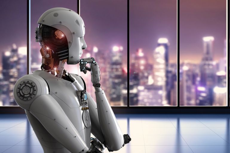 ميدان - عولمة الذكاء الاصطناعي روبوت