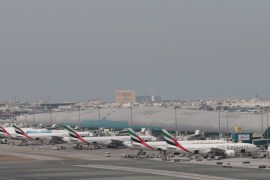 A general view of Dubai International Airport in Dubai, United Arab Emirates February 15, 2019. REUTERS/Christopher Pike