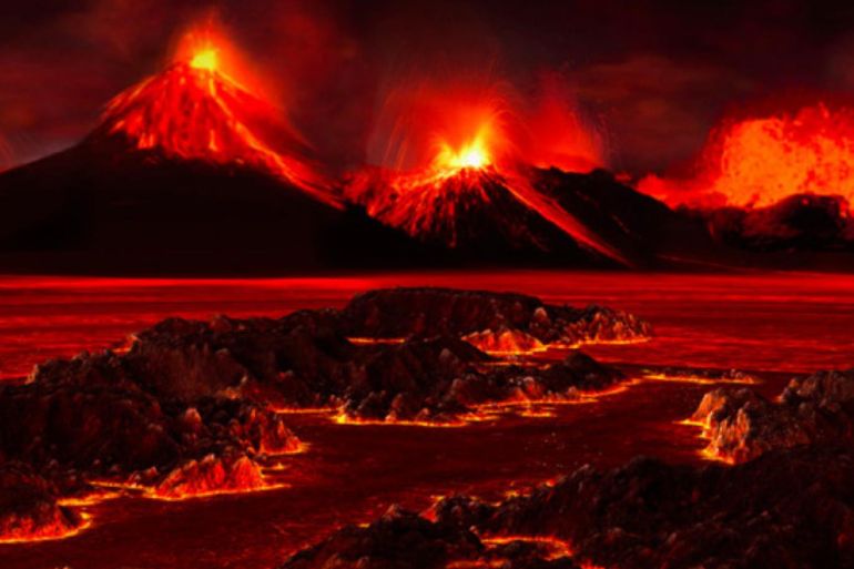 Said سعيد - الأنشطة البركانية، بما في ذلك انبعاثات الغازات البركانية واحتراق المواد العضوية، أطلقت الزئبق بكميات وفيرة على سطح الأرض - إم - الزئبق يفك شفرة "الموت العظيم" قبل 252 مليون عام