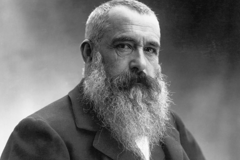 (Original Caption) Claude Monet (1840-1926), French impressionist painter. Photograph by Nadar in 1899.