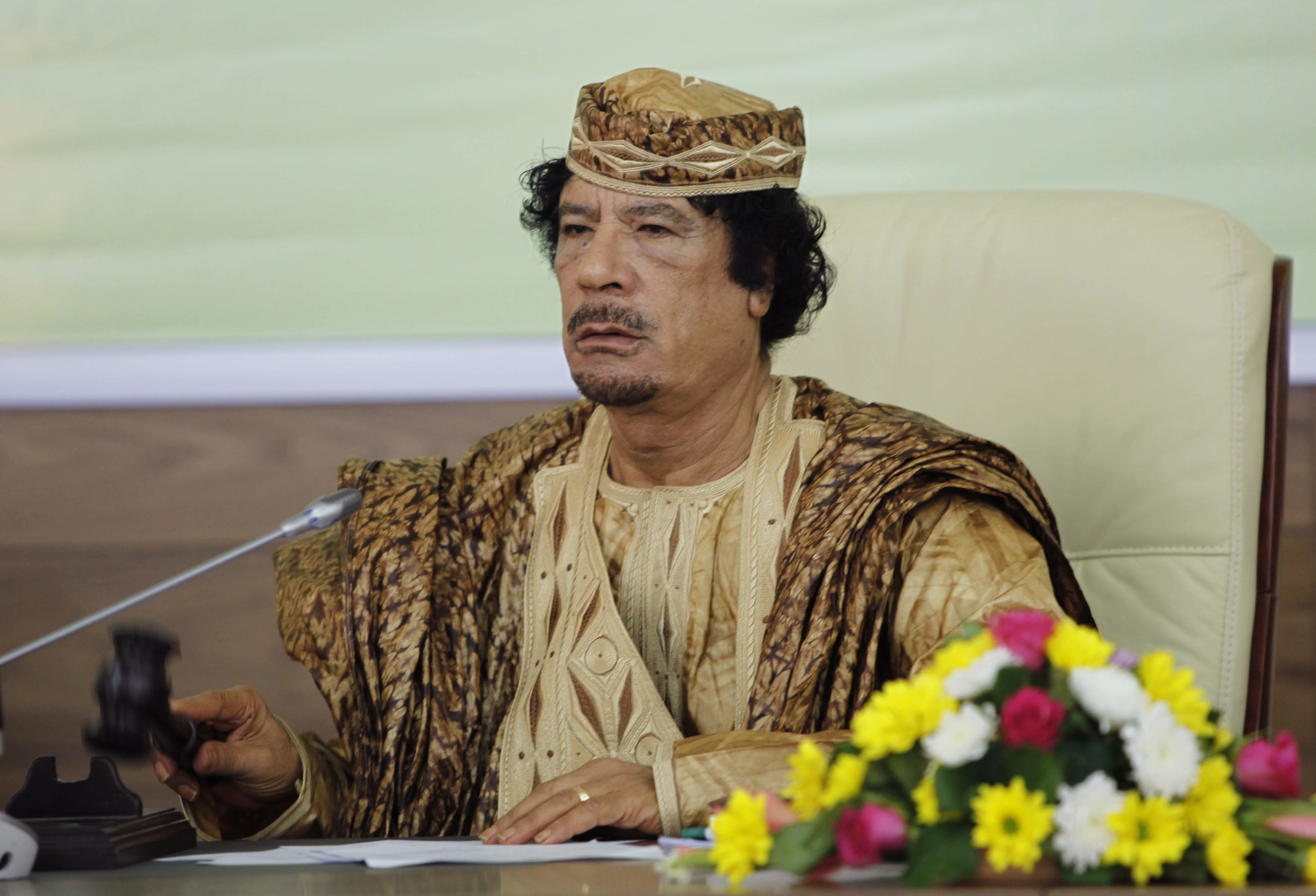 الرئيس الليبي السابق 