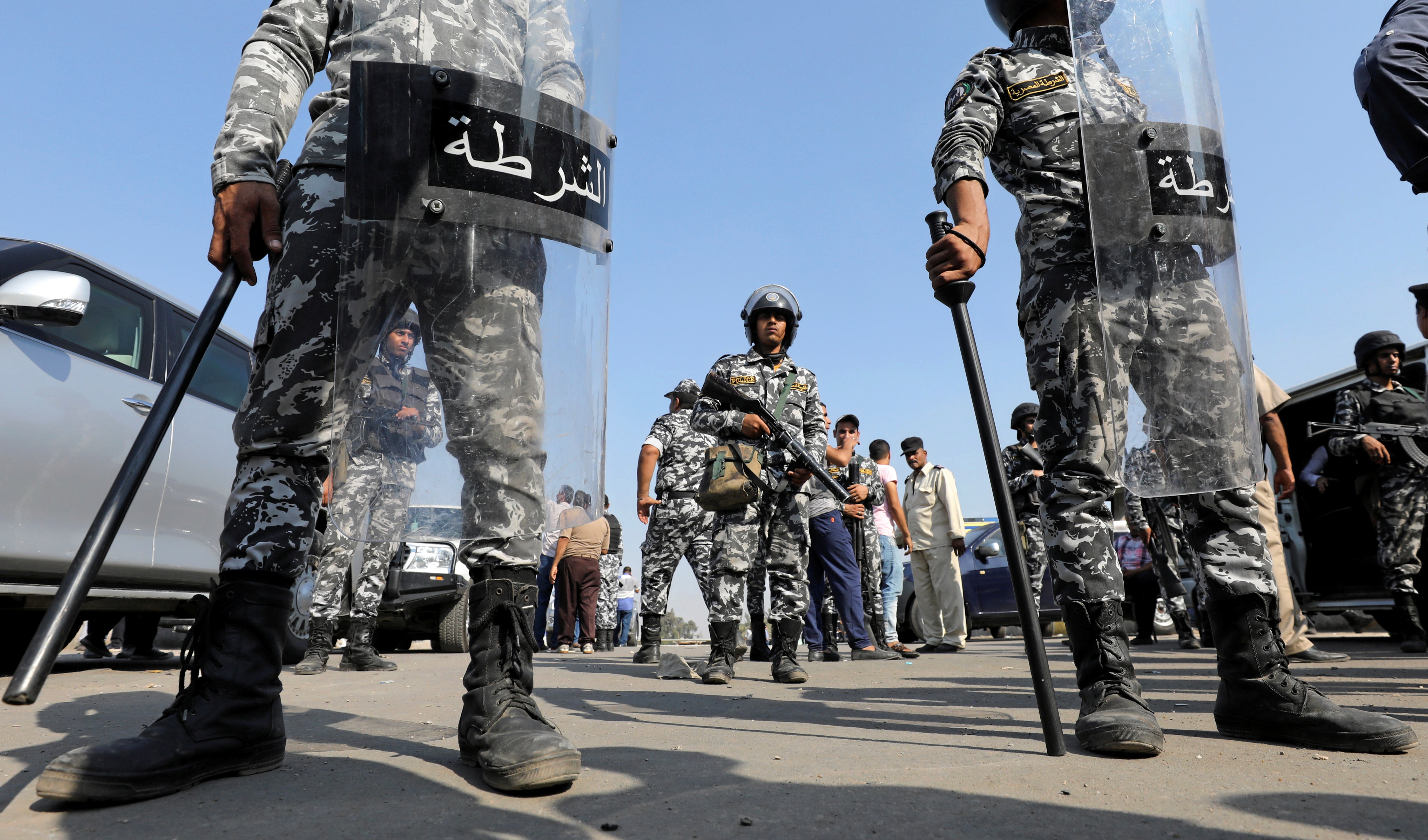 قوات الأمن المركزي في مصر (رويترز)