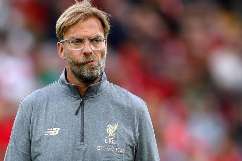 Soccer Football - Pre Season Friendly - Liverpool v Torino - Anfield, Liverpool, Britain - August 7, 2018 Liverpool manager Jurgen Klopp before the match Action Images via Reuters/Carl Recine