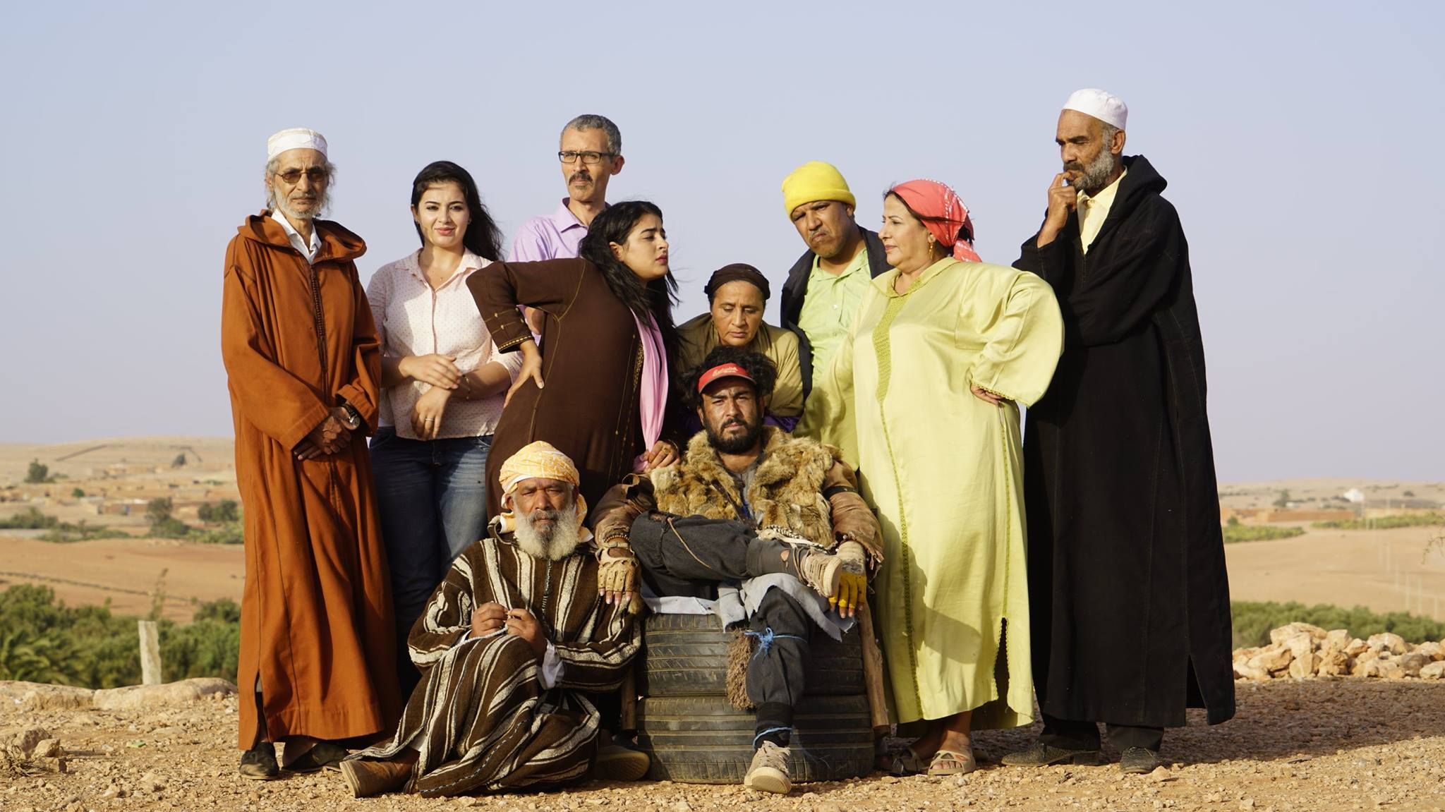 صورة جماعية لممثلي فيلم "المليار"
