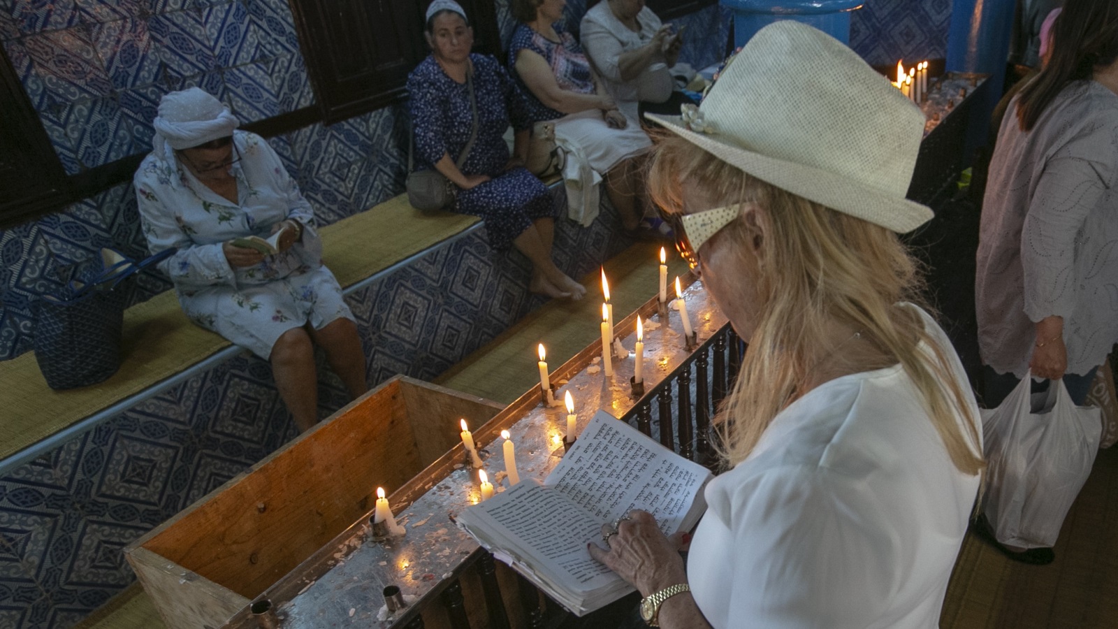 ‪‬ ينظم اليهود التونسيون مراسم الحج للغريبة سنويا(الأناضول)