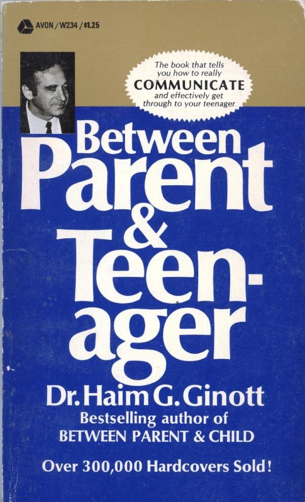 كتاب بين الآباء والمراهقين، الدكتور هايم جينوت (مواقع التواصل)