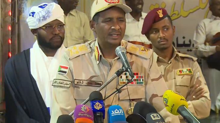 حميدتي: السودان يمر بمنعطف خطير