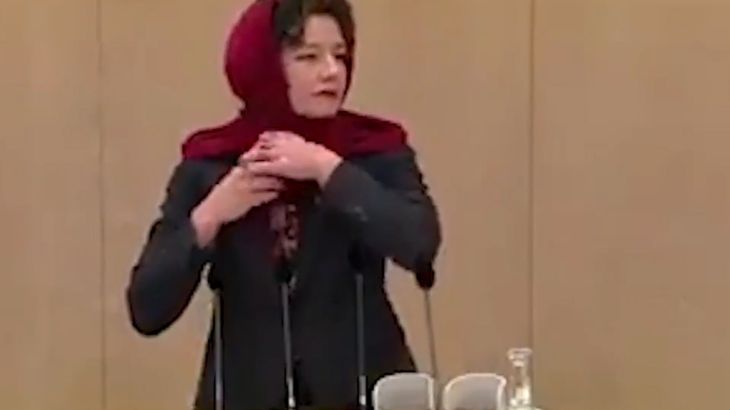 نائبة نمساوية تحتج على إقرار البرلمان حظر الحجاب بالمدارس