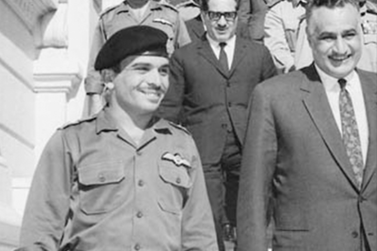 blogs الملك حسين وجمال عبد الناصر