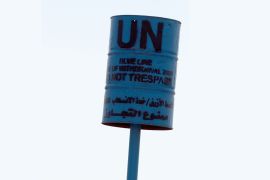 اشارة حدودية للامم المتحدة في جنوب لبنان - الجزيرة نت