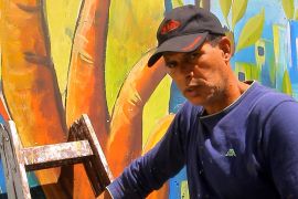 محمد الشلبي-فنان تشكيلي من مخيم جنين