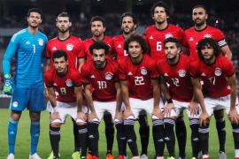 Soccer Football - African Nations Cup Qualifier - Egypt v Tunisia - Borg El Arab Stadium, Alexandria, Egypt - November 16, 2018 Egypt team group REUTERS/Amr Abdallah Dalsh