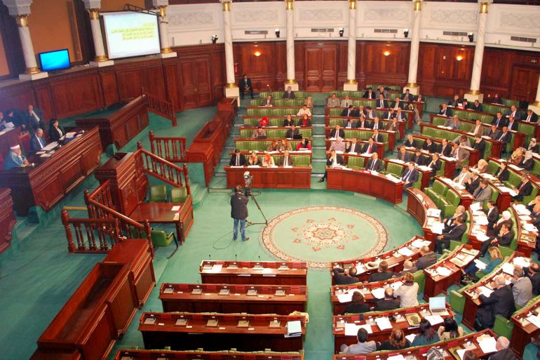 الجبهة الشعبية تخسر 9 نواب من كتلتها بالبرلمان التونسي/مقر البرلمان/العاصمة تونس/مايو/آيار 2019