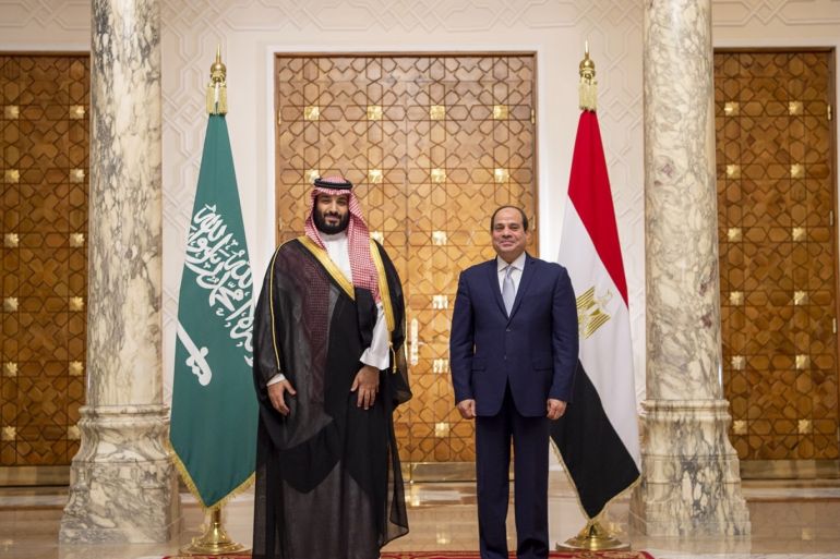 Saudi Crown Prince Mohammed bin Salman in Egypt- - CAIRO, EGYPT - NOVEMBER 27: ----EDITORIAL USE ONLY – MANDATORY CREDIT -